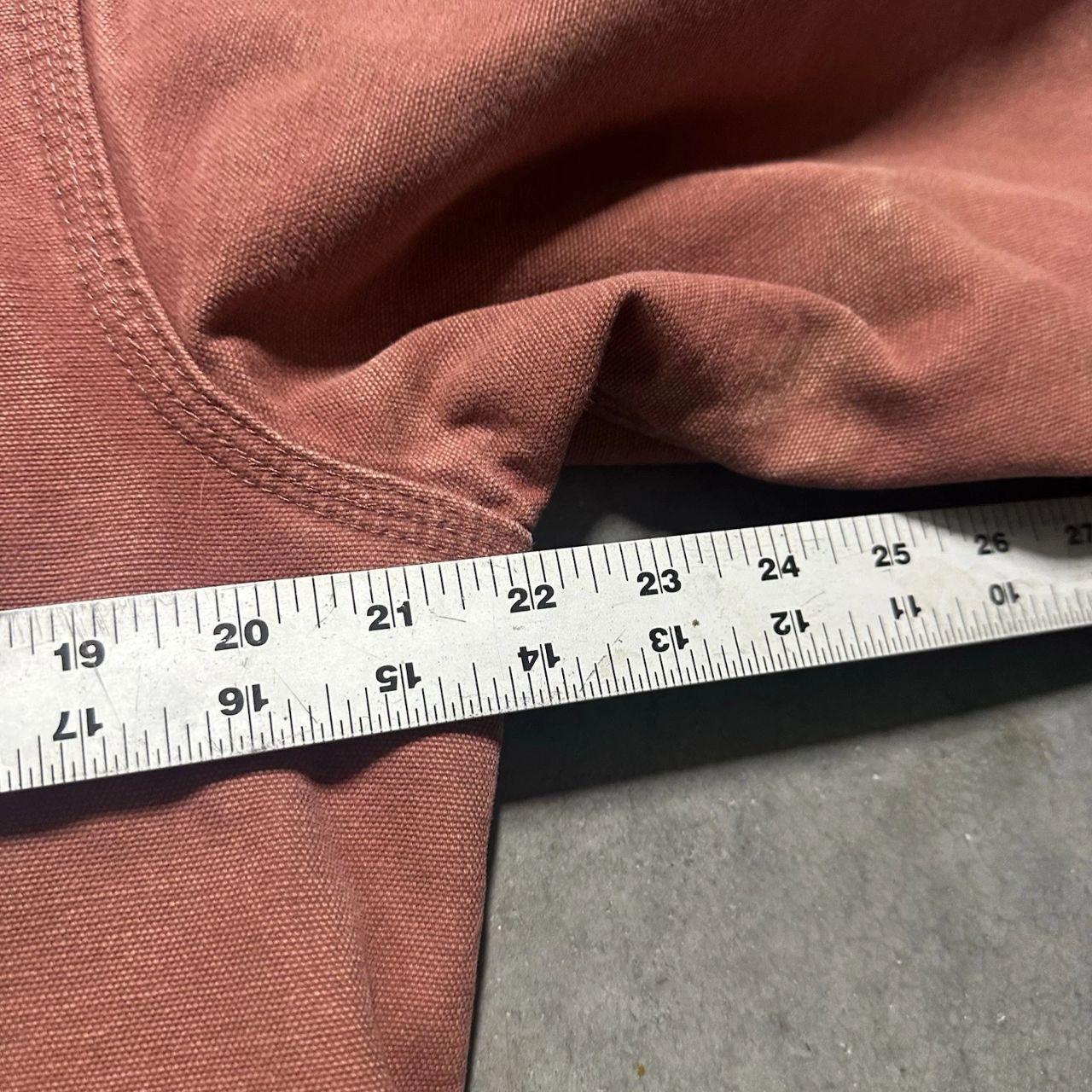 VTG Carhartt Detroit Woman’s W J097 VRS Rose Red Jacket Size Small Regular