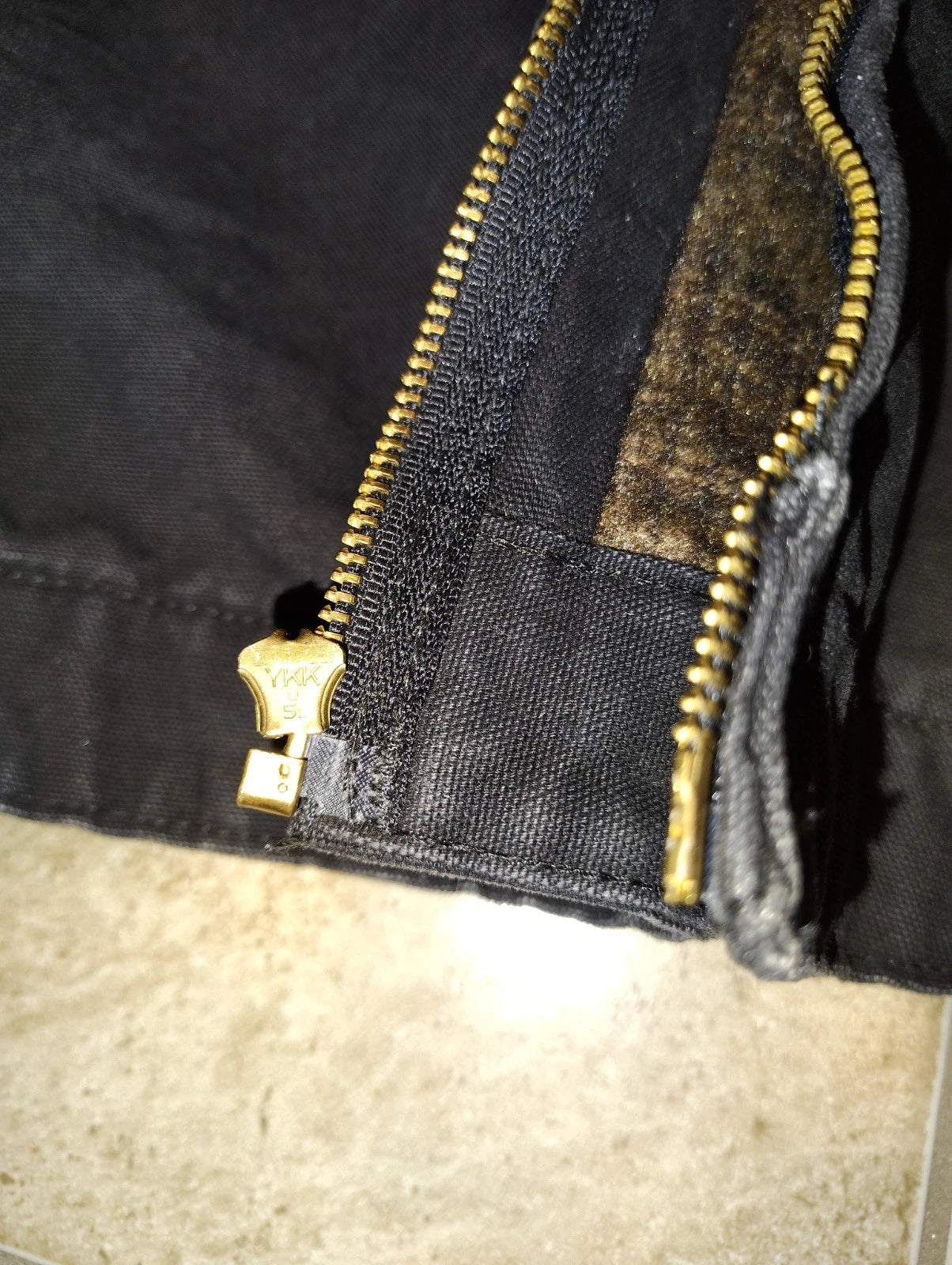 Vintage Carhartt J97-BLK Detroit Blanket Lined Jacket Size M Regular Y2K Detroit