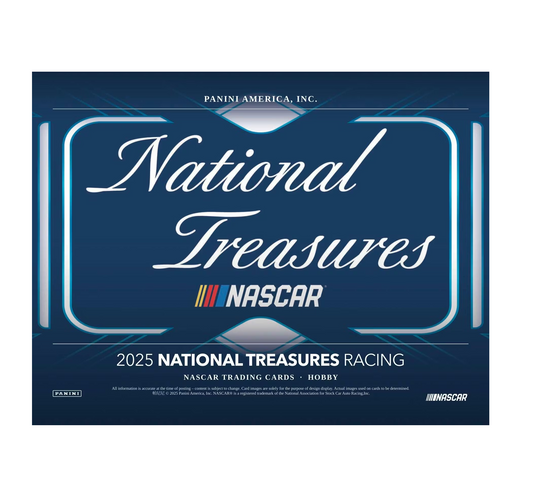 2025 Panini National Treasures Racing Hobby Box