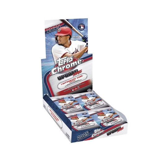 2025 Topps Chrome Update Series Baseball Hobby Box