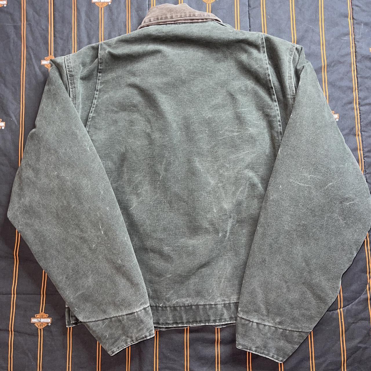 Carhartt Men's Green and Black Jacket