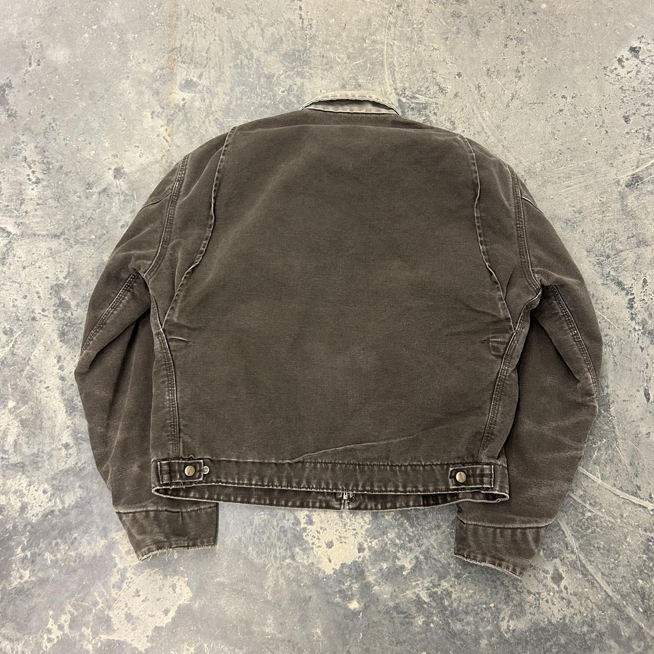 Carhartt Men's Brown and Black Jacket