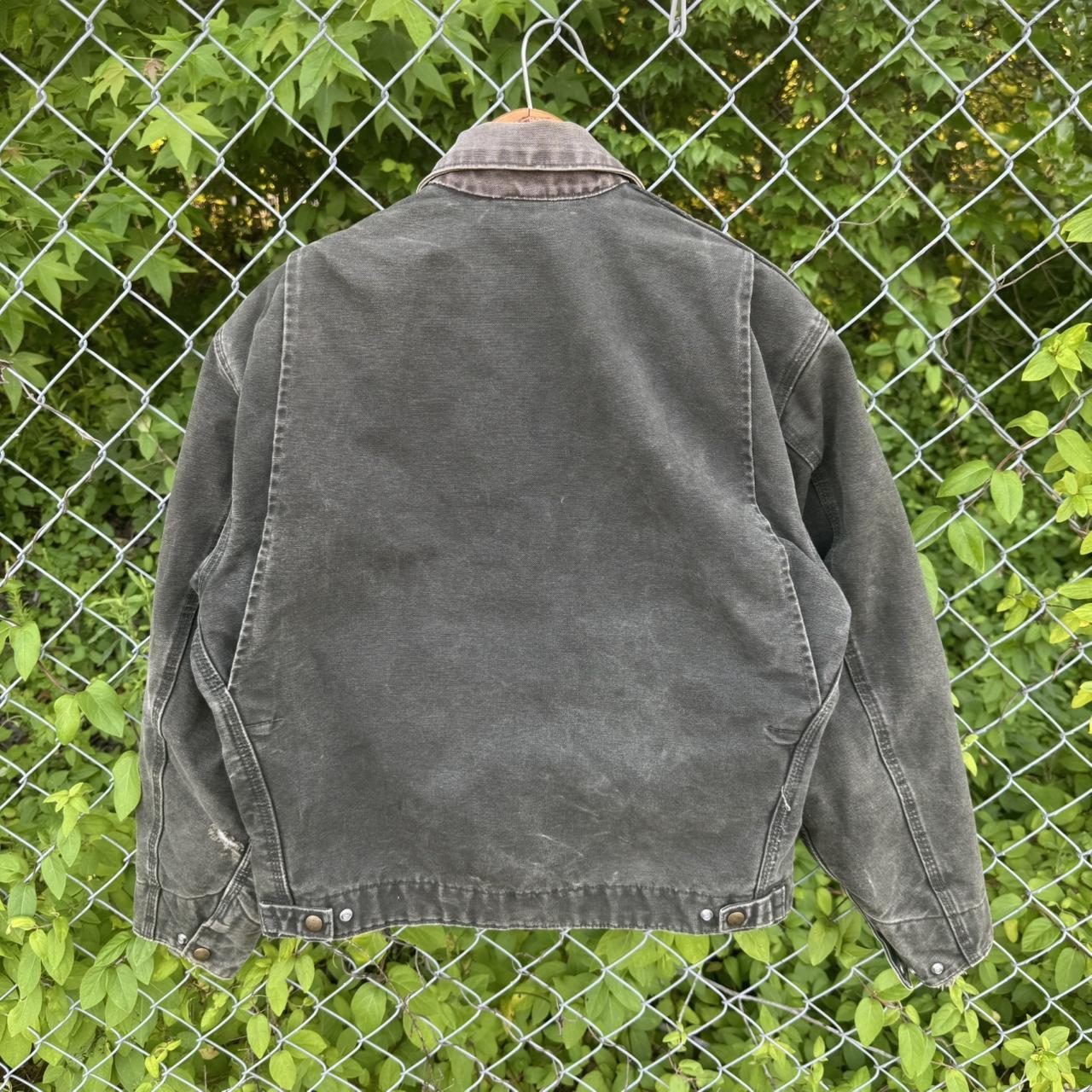 Carhartt Men's Black and Brown Jacket