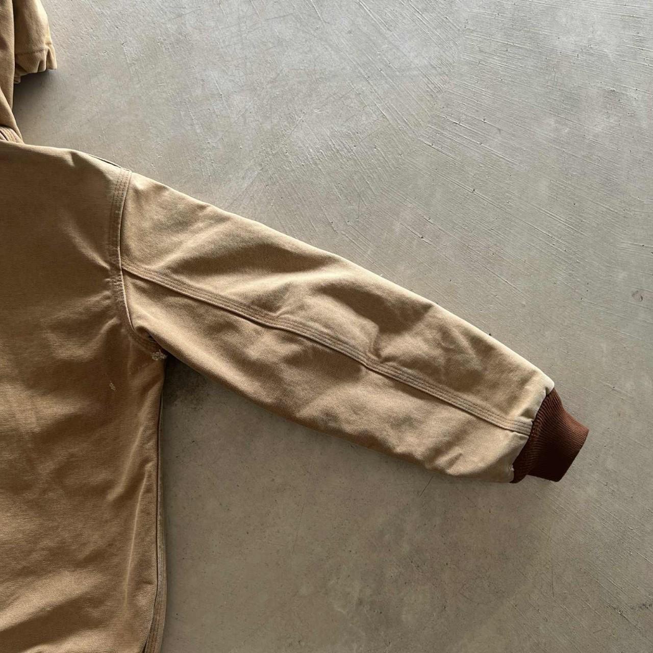 Vintage Tan Carhartt Jacket Size Youth L