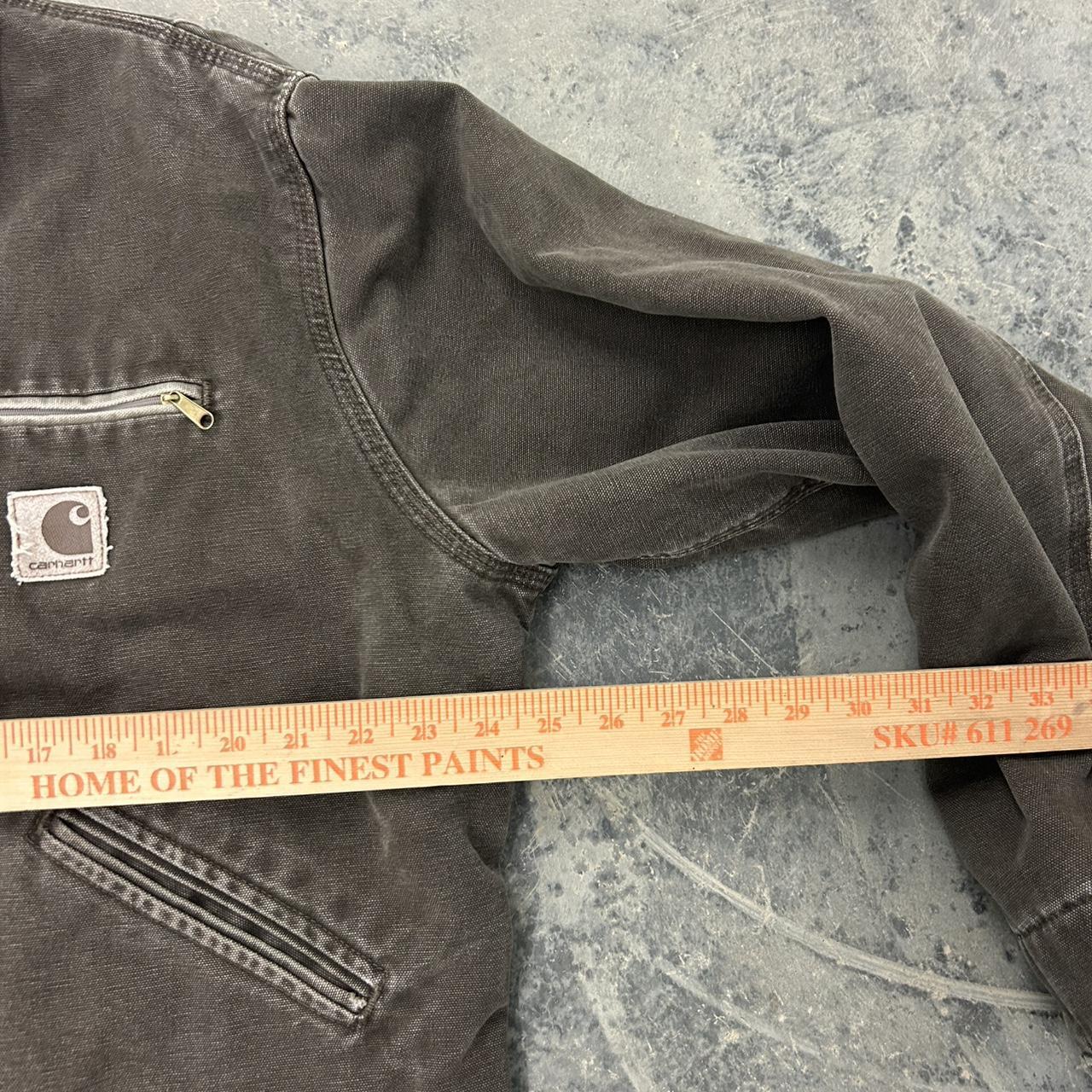 Carhartt Men's Brown and Black Jacket