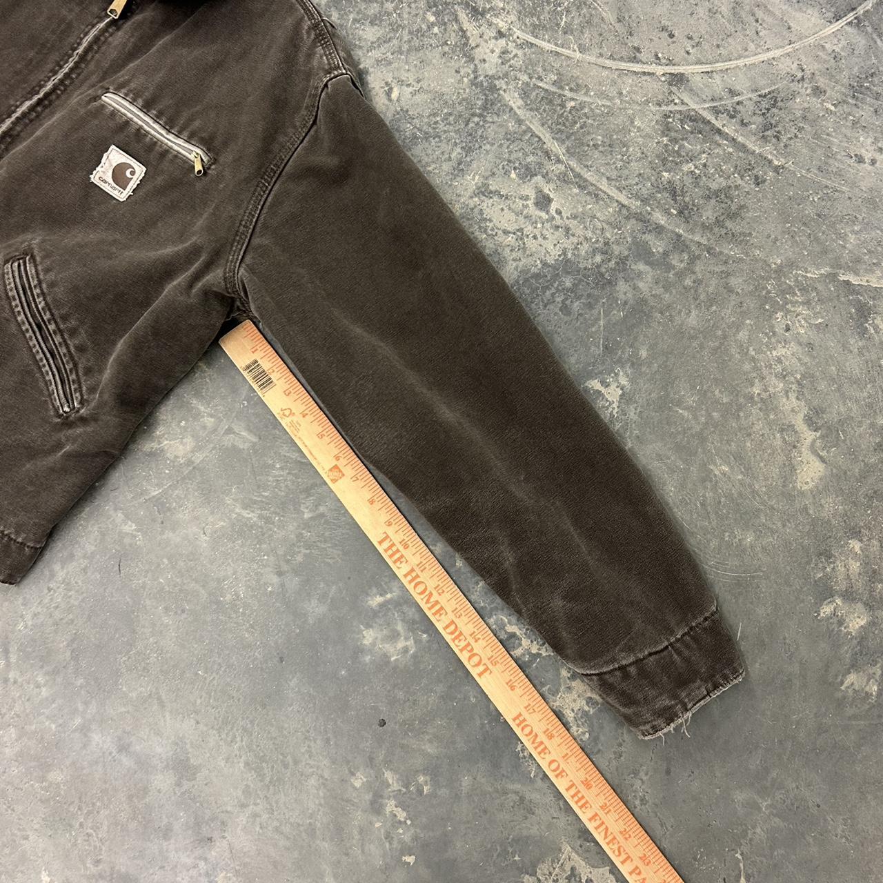 Carhartt Men's Brown and Black Jacket