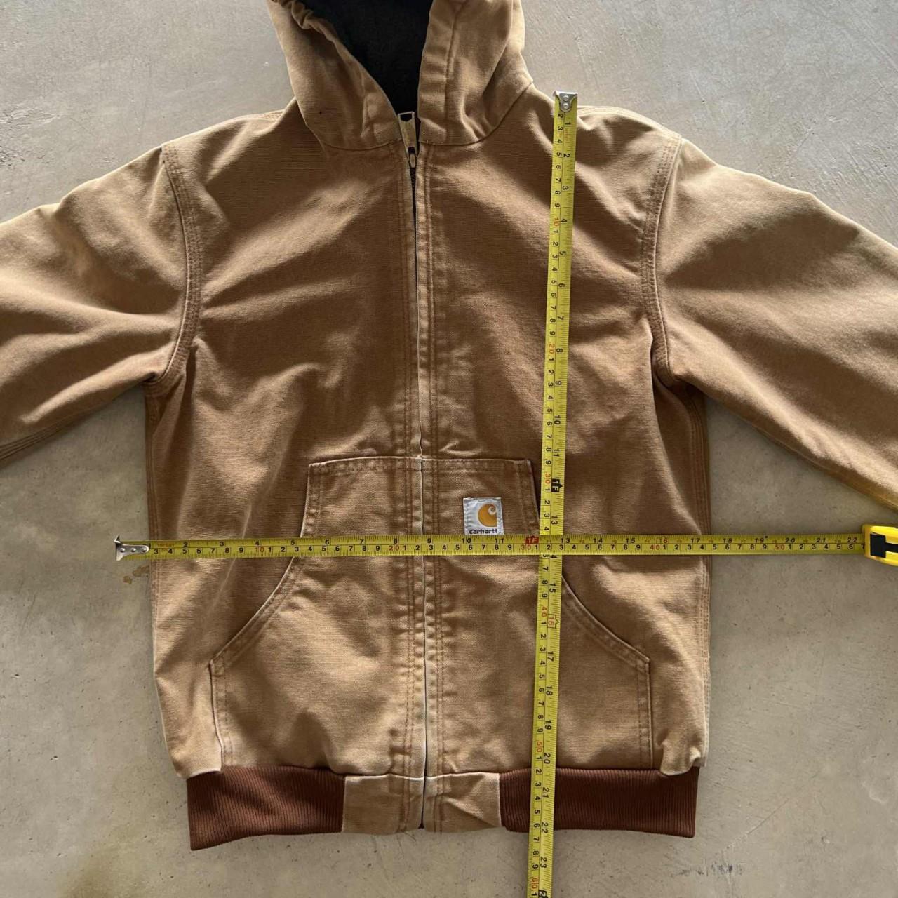 Vintage Tan Carhartt Jacket Size Youth L