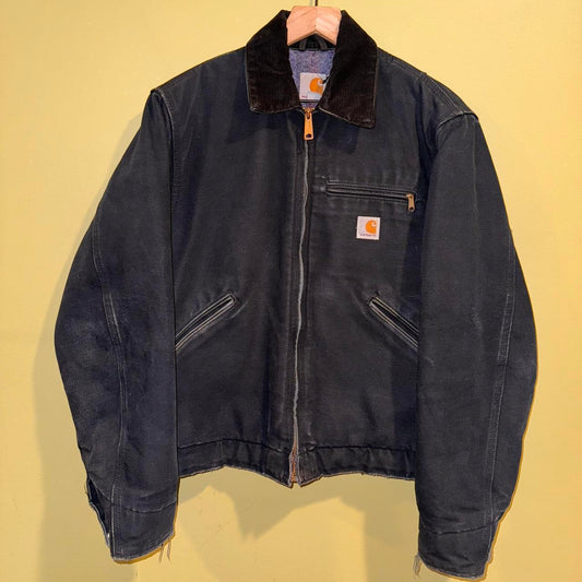 Carhartt Men's Black and Navy Jacket