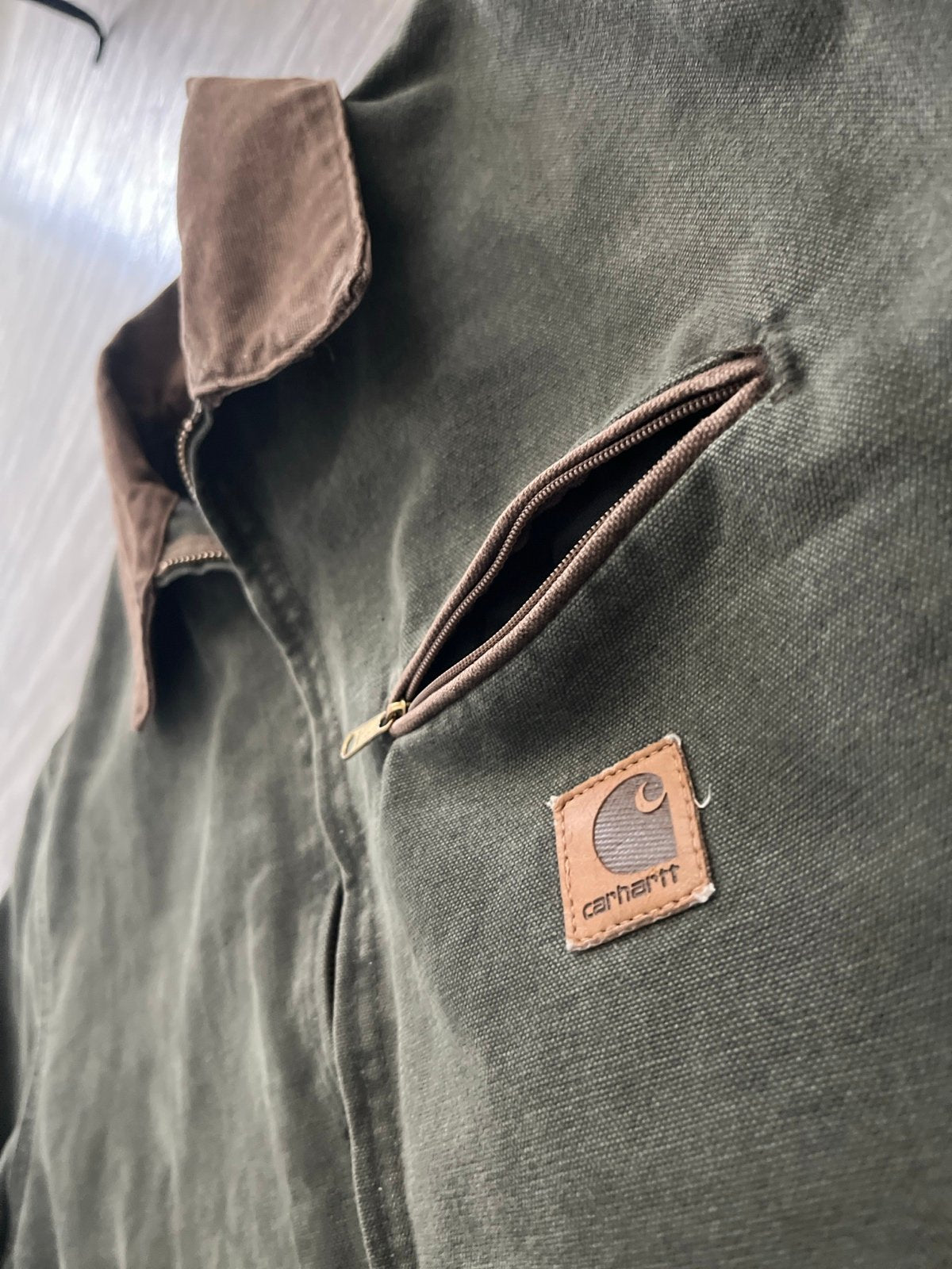 Vintage Carhartt Detroit jacket J97 MOS