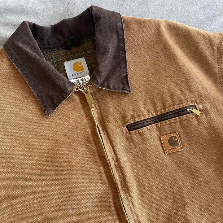 Vintage Carhartt Detroit Jacket J97 BRN