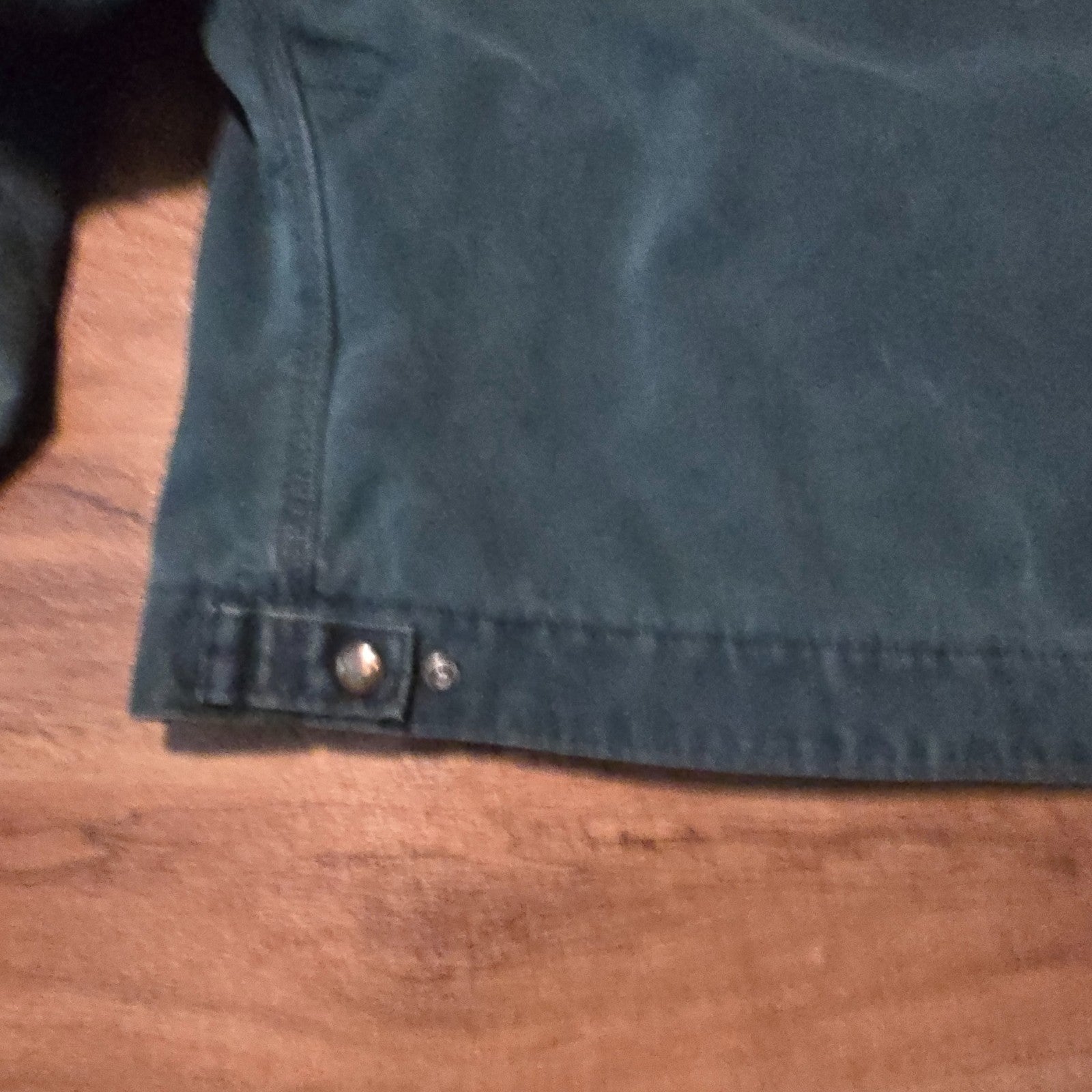 Vintage Carhartt Detroit Jacket J43 HTG Mens 2XL Green Plaid Lined Y2K