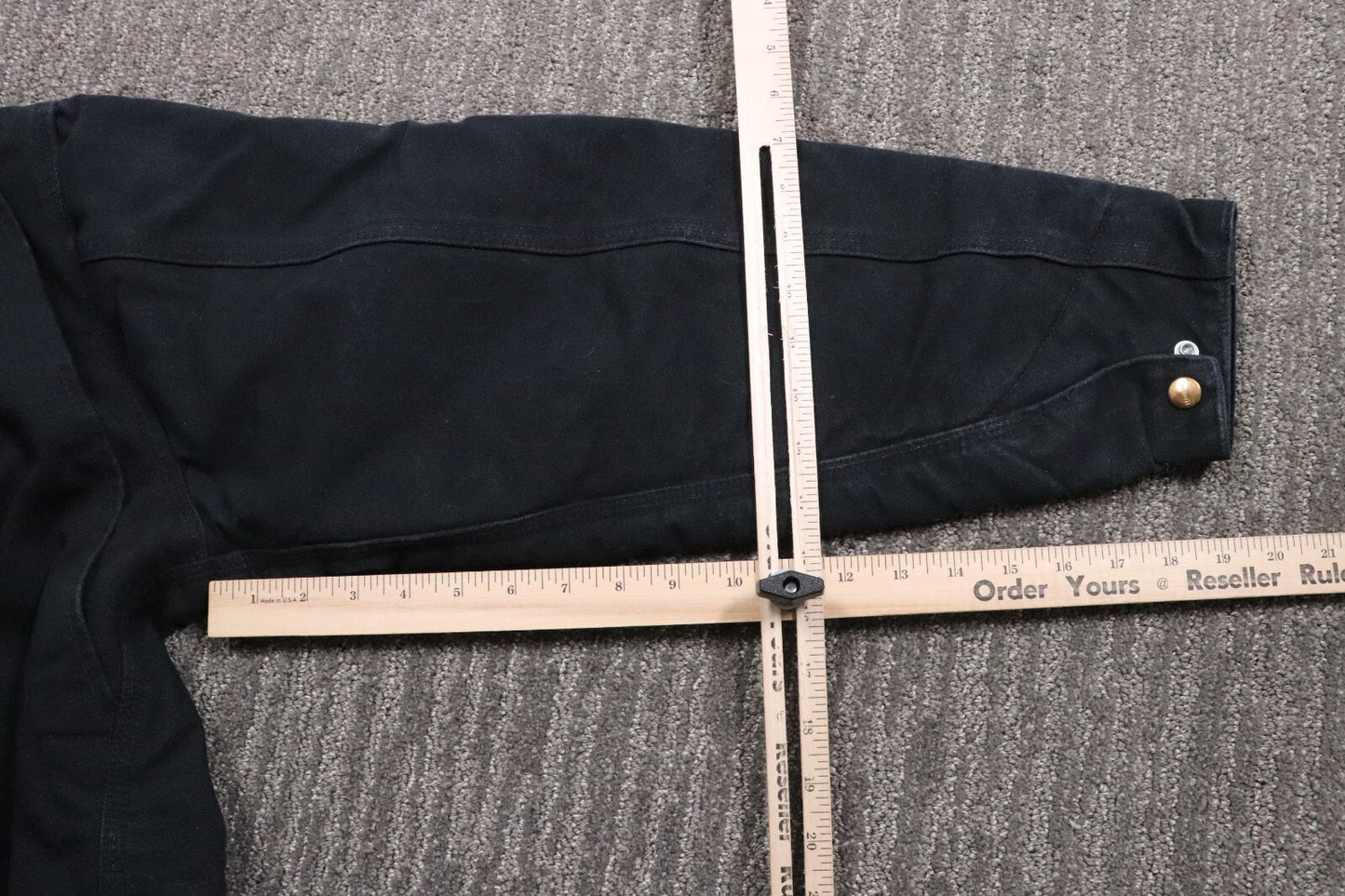 Carhartt VTG USA Detroit Jacket Blanket Lined Men's 40 Reg(medium) Black J01