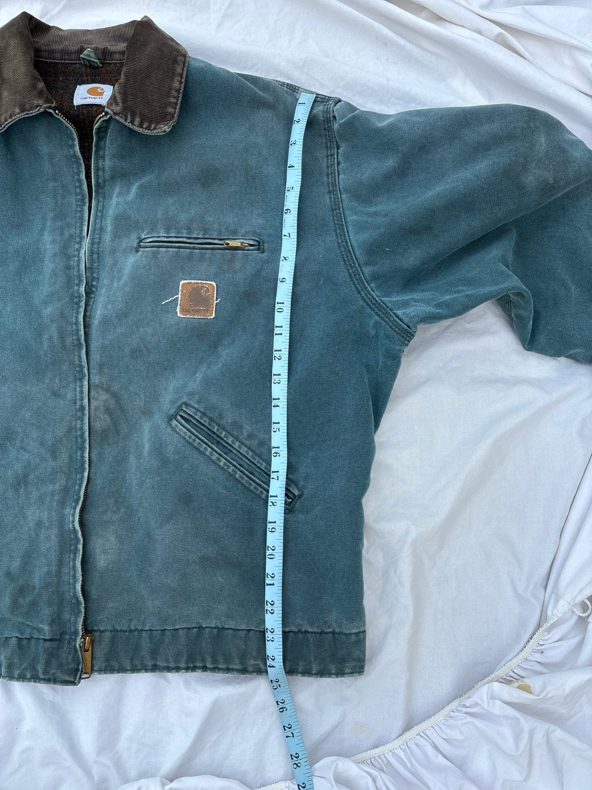 Vintage Carhartt Detroit blanket lined jacket