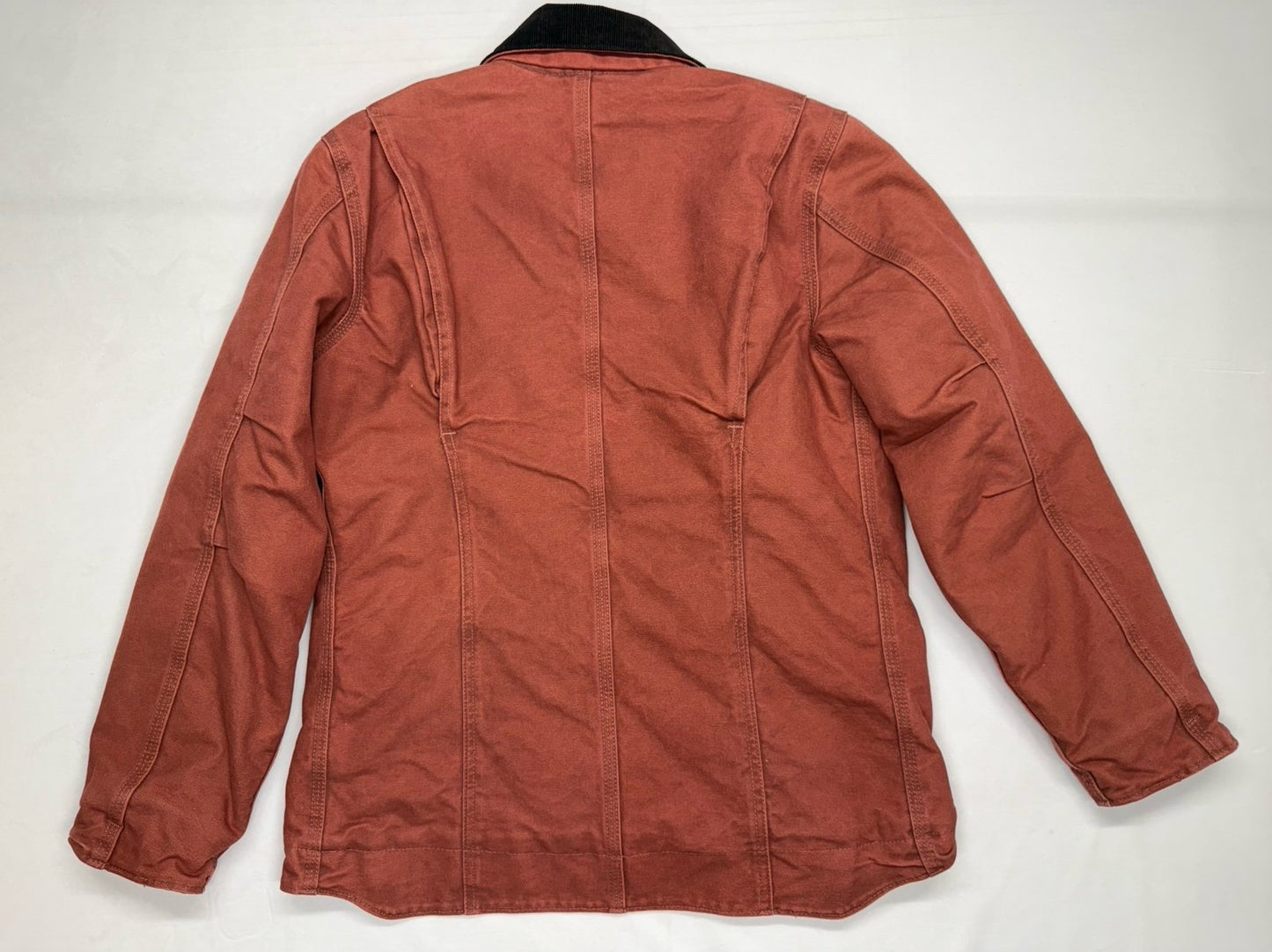 Vintage Y2K Carhartt WOMENS WC061 VRS Salmon Pink Sherpa Lined Sz Small Regular