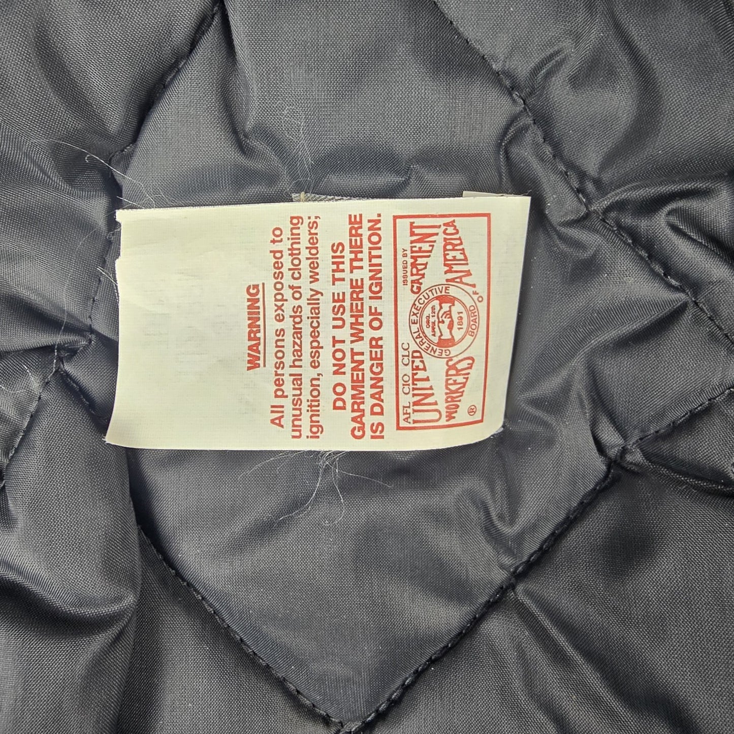 Vintage Carhartt Arctic J02 Jacket Quilt Lined Mens Small 36  Brown Deadstock