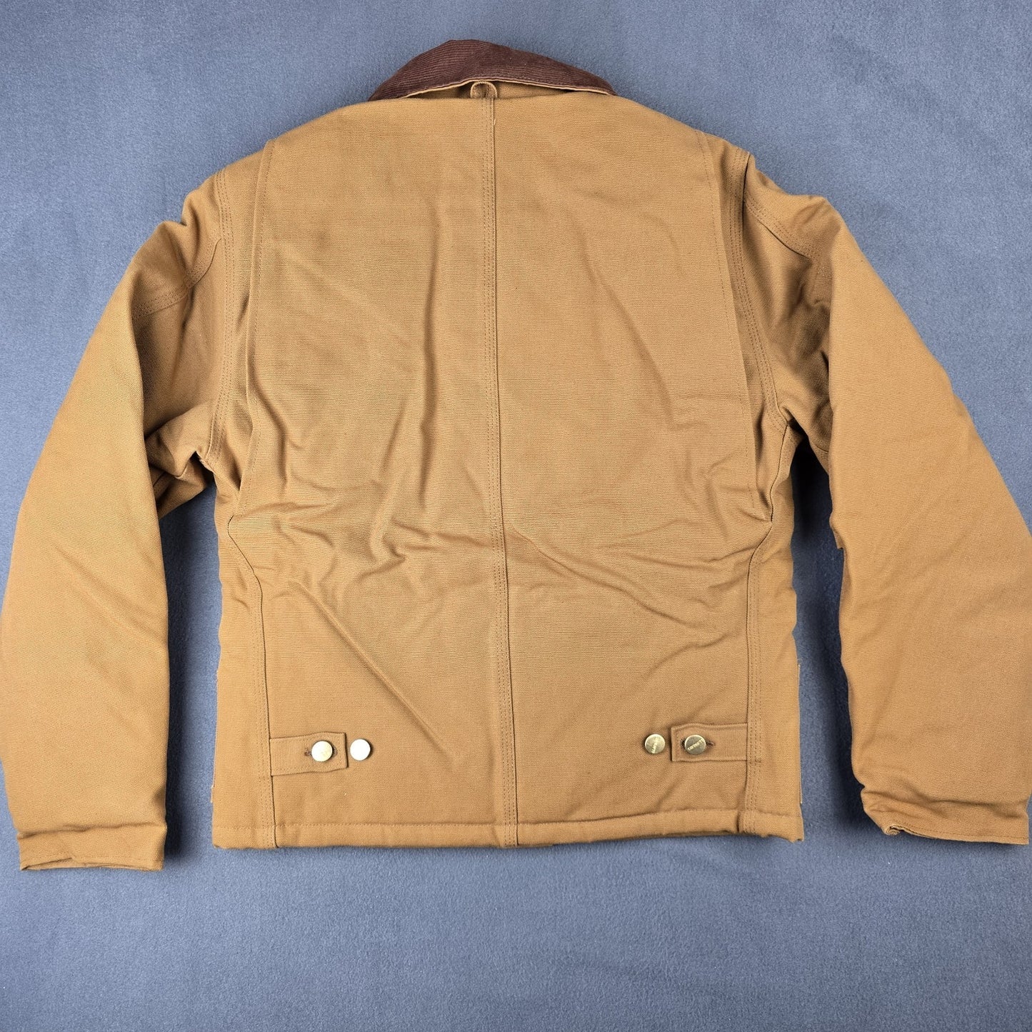 Vintage Carhartt Arctic J02 Jacket Quilt Lined Mens Small 36  Brown Deadstock