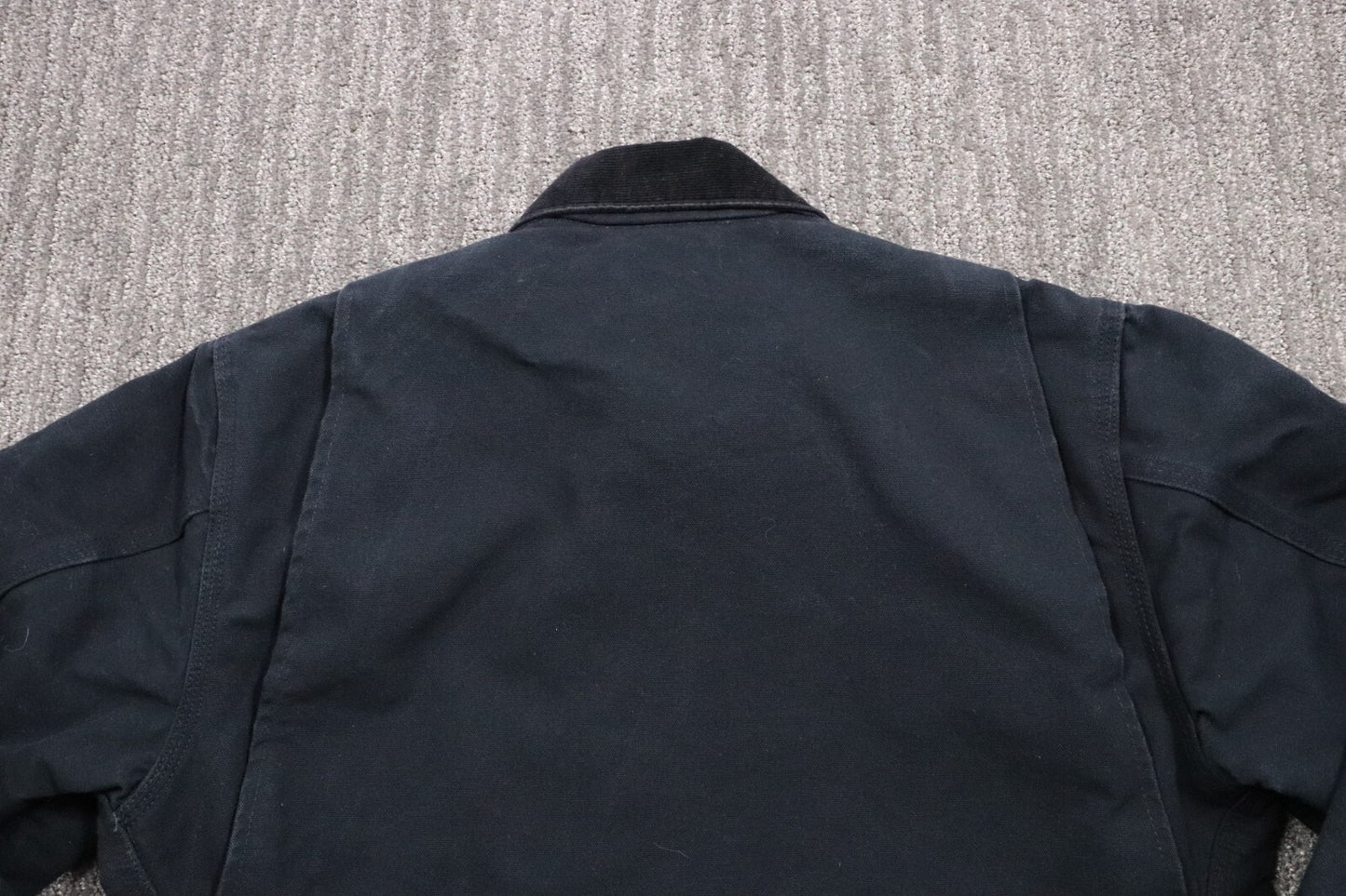 Carhartt VTG USA Detroit Jacket Blanket Lined Men's 40 Reg(medium) Black J01