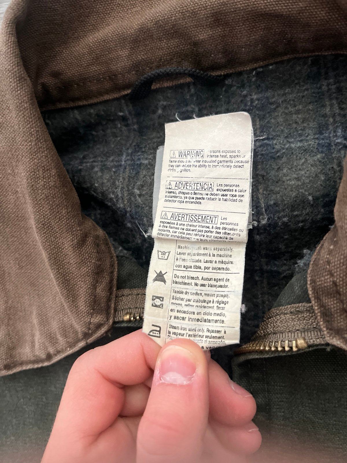 Vintage Carhartt Detroit jacket J97 MOS