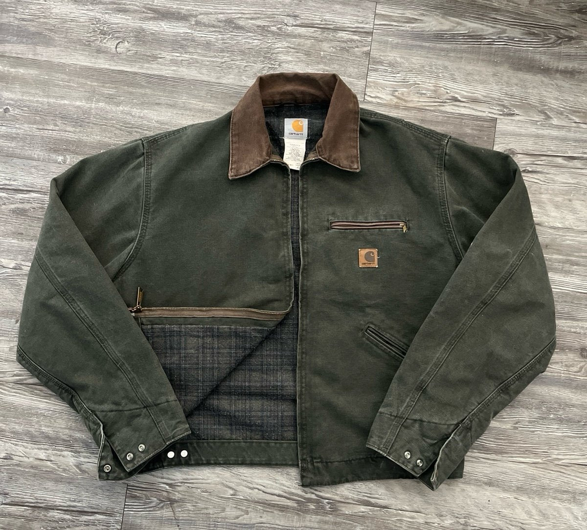 Vintage Carhartt Detroit jacket J97 MOS