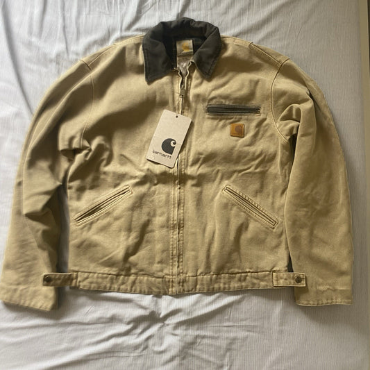 Carhartt Tan WIP Detroit Jacket Men’s Small New