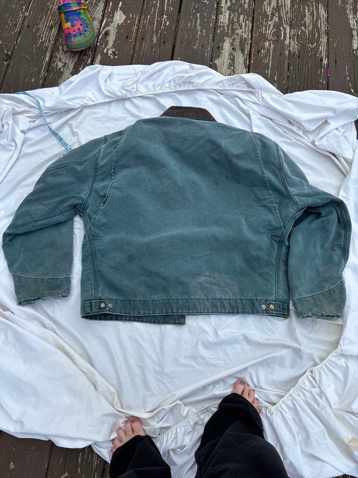 Vintage Carhartt Detroit blanket lined jacket