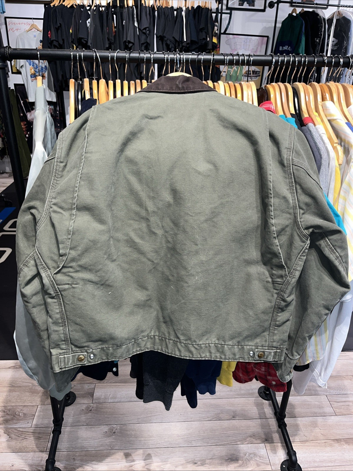 Vintage Carhartt Detroit Green XL