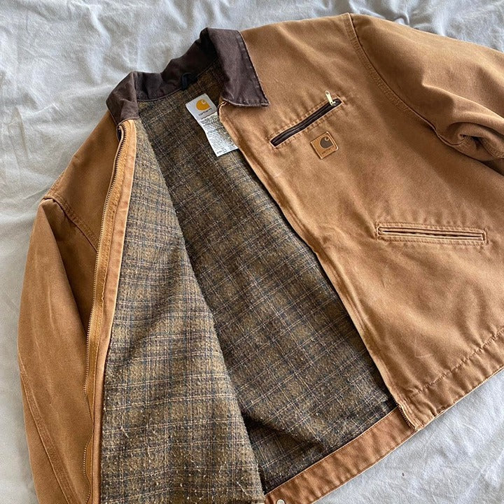 Vintage Carhartt Detroit Jacket J97 BRN