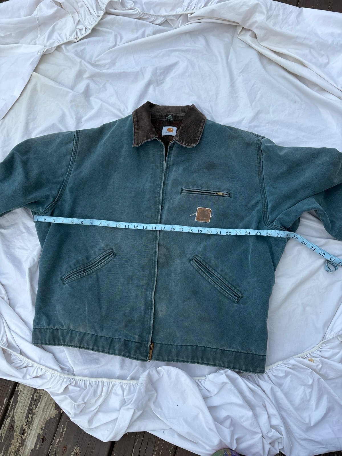 Vintage Carhartt Detroit blanket lined jacket