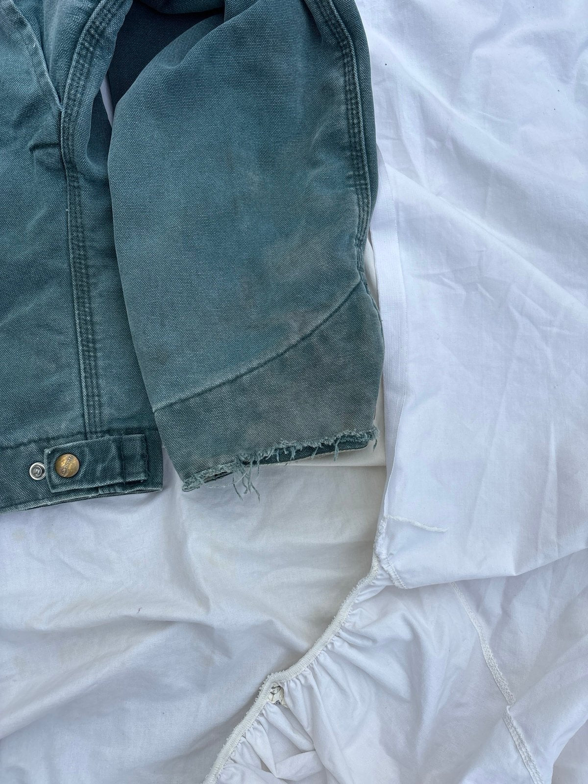 Vintage Carhartt Detroit blanket lined jacket