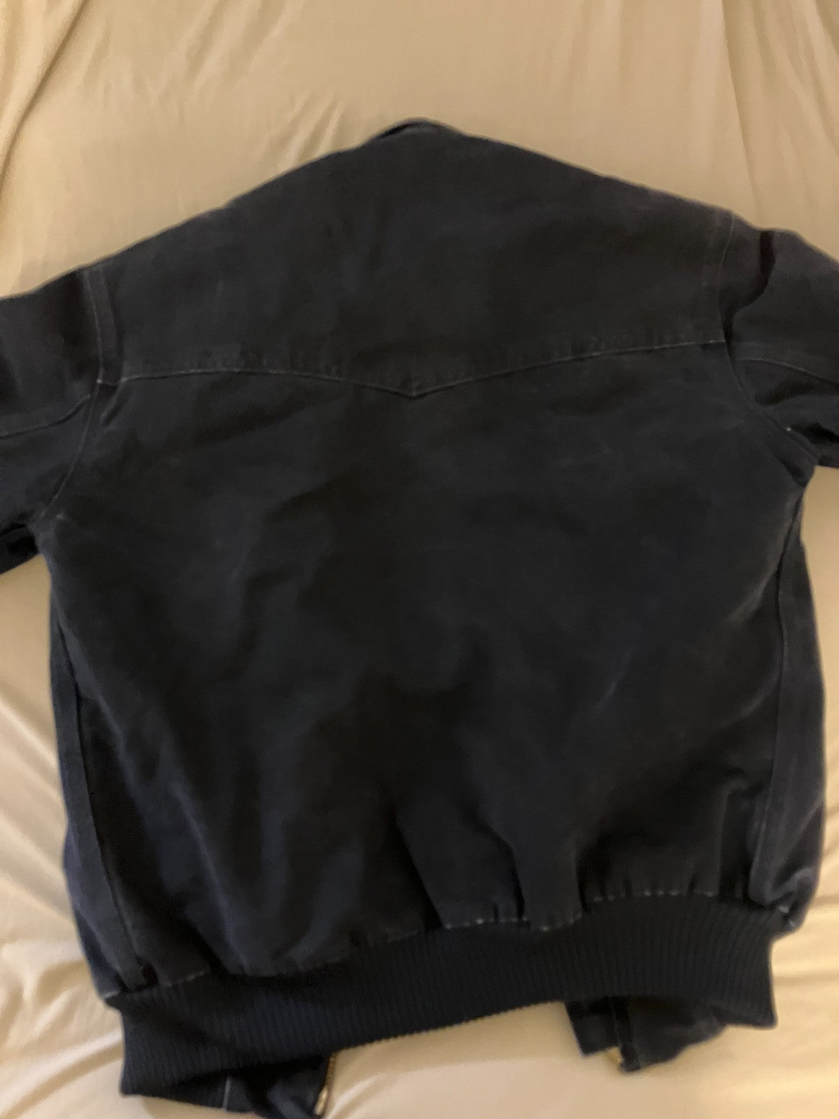 Carhartt Santa Fe Bomber Jacket Navy Small