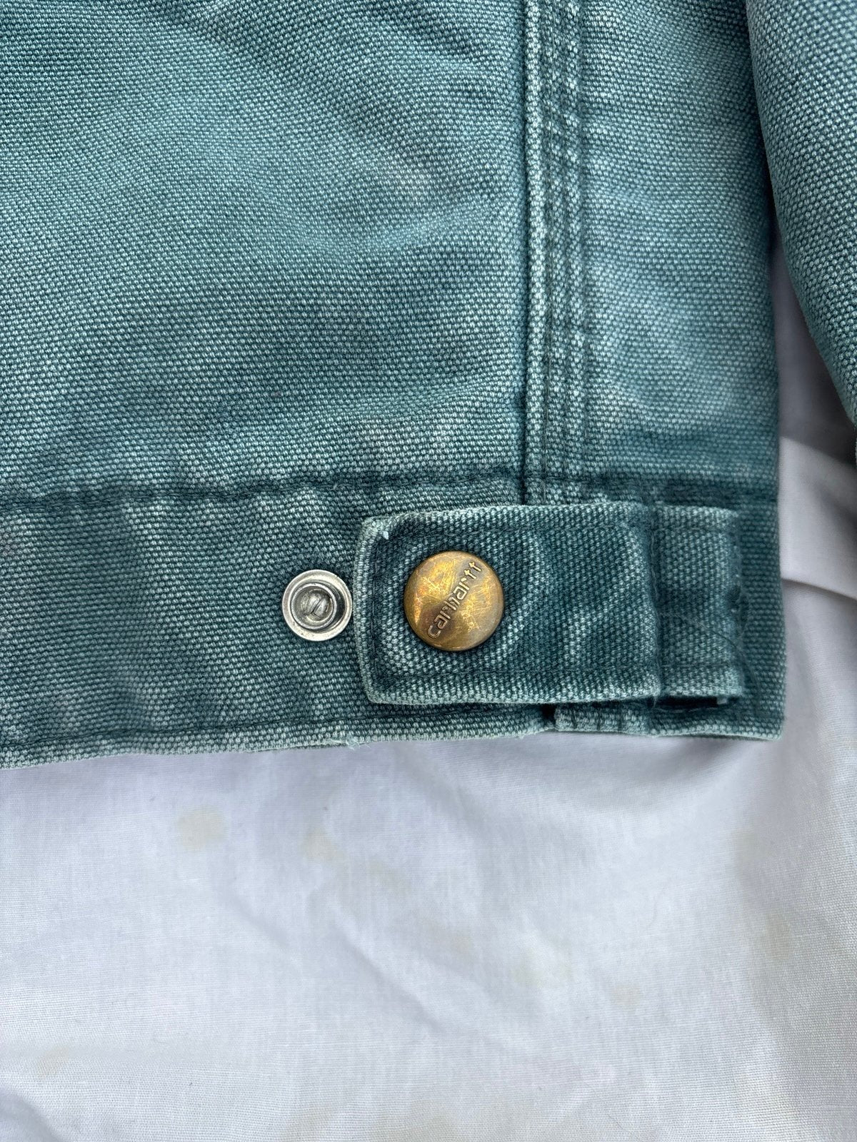 Vintage Carhartt Detroit blanket lined jacket