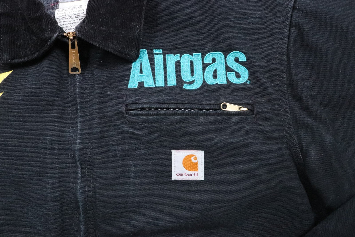 Carhartt VTG USA Detroit Jacket Blanket Lined Men's 40 Reg(medium) Black J01