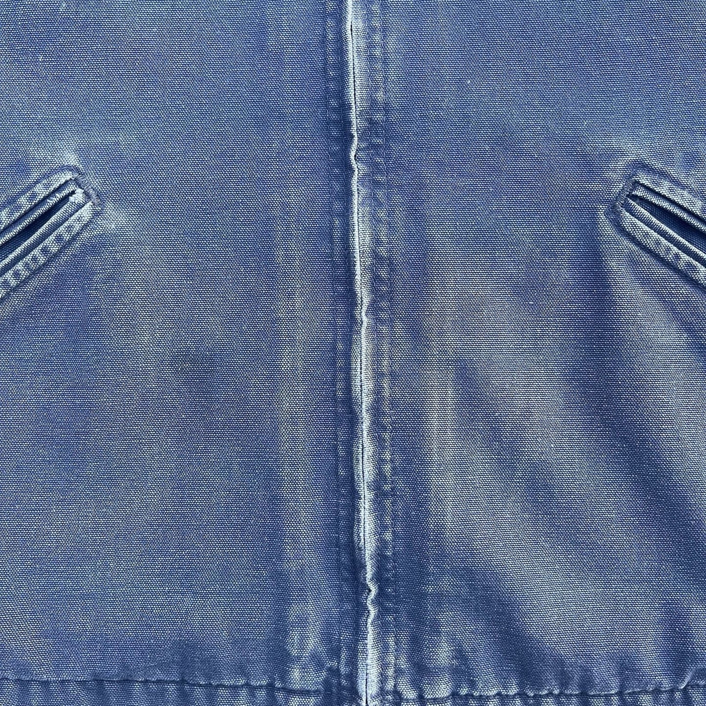 vintage 90’s carhartt j60 ptl aztec lined detroit jacket in petrol size large