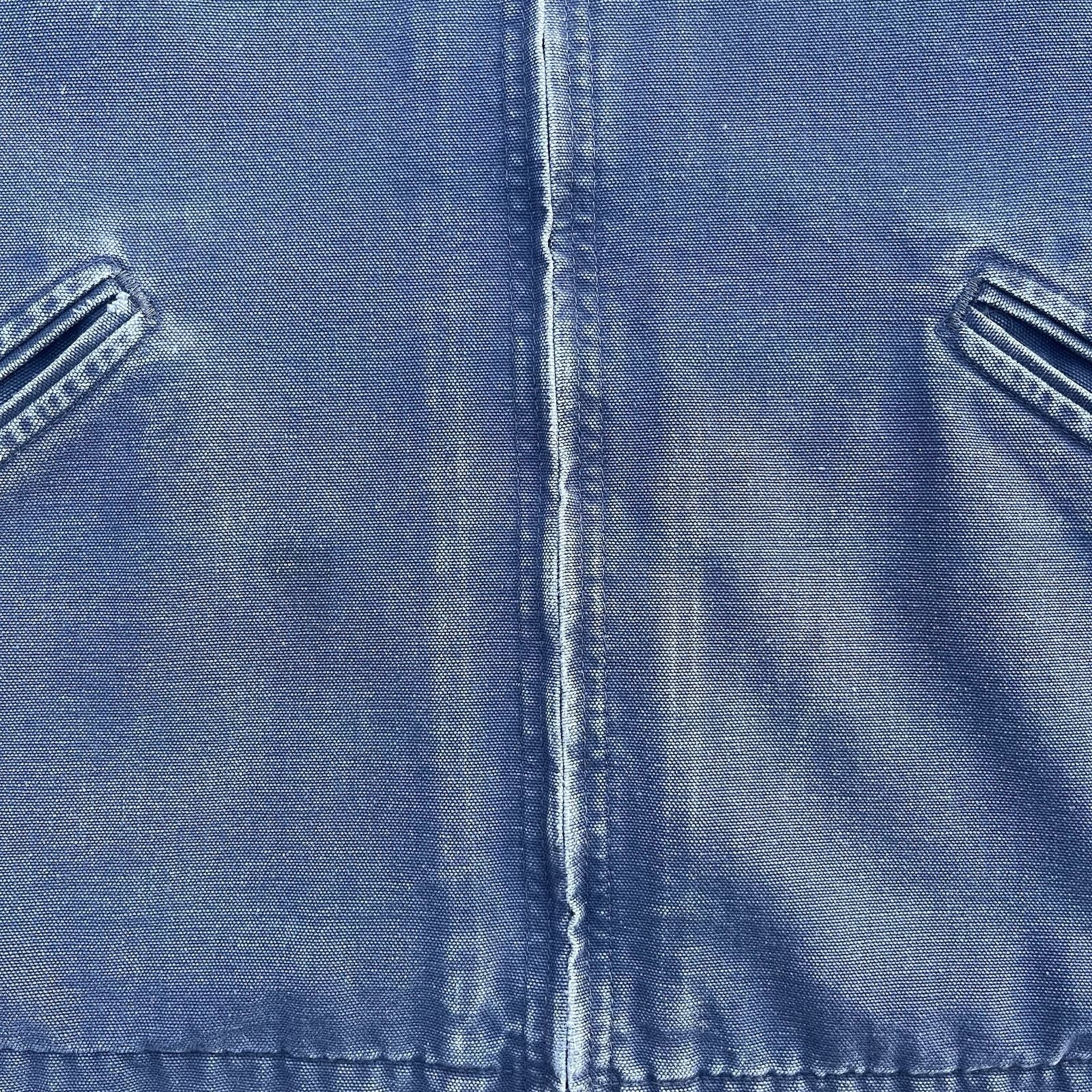 vintage 90’s carhartt j60 ptl aztec lined detroit jacket in petrol size large