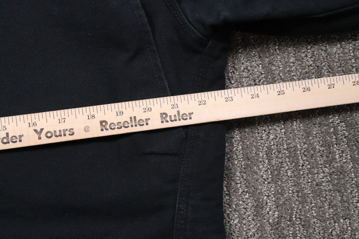 Carhartt VTG USA Detroit Jacket Blanket Lined Men's 40 Reg(medium) Black J01