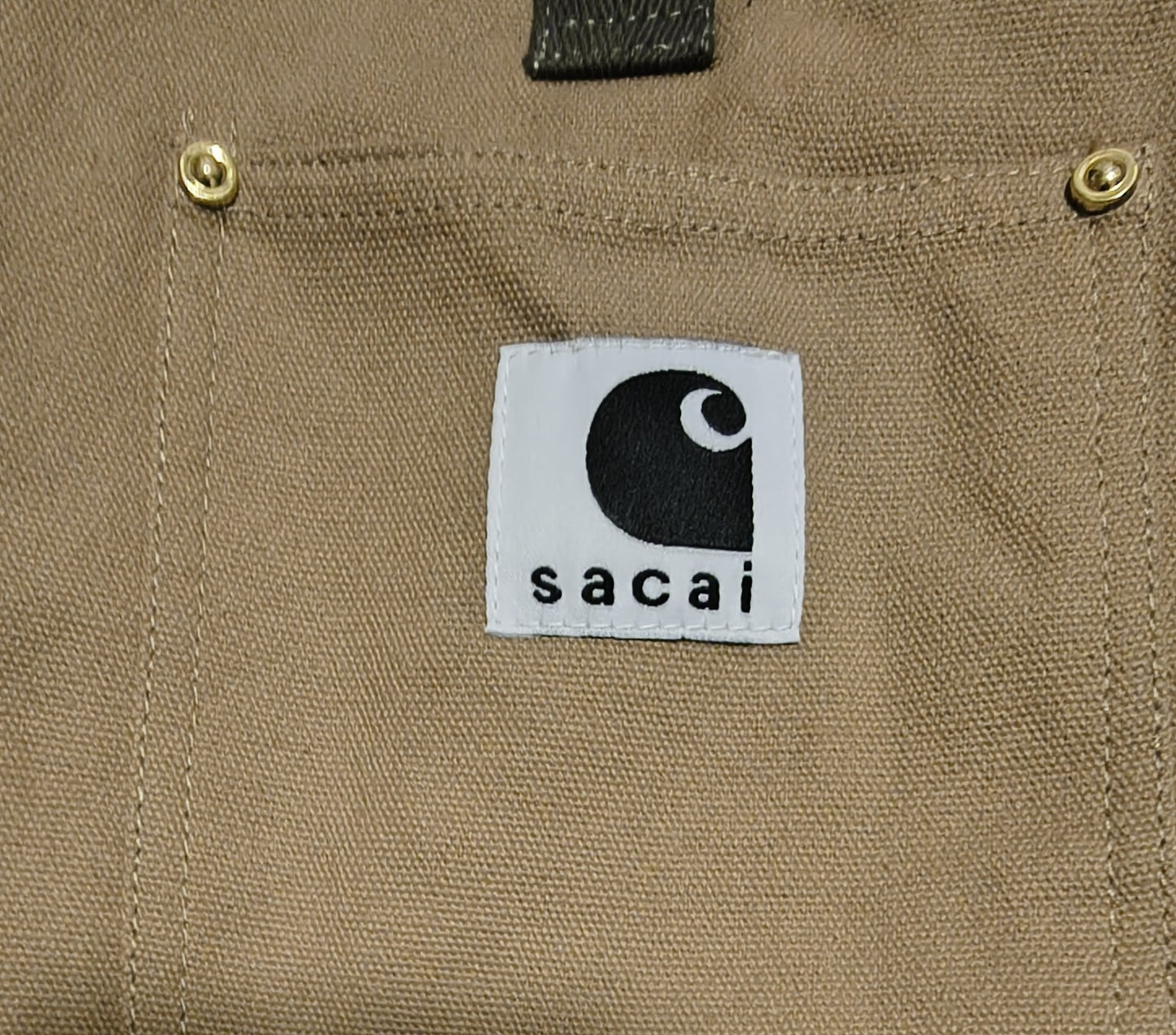 Carhartt WIP x Sacai  Michigan Jacket  MA-1  Brown L size NWT