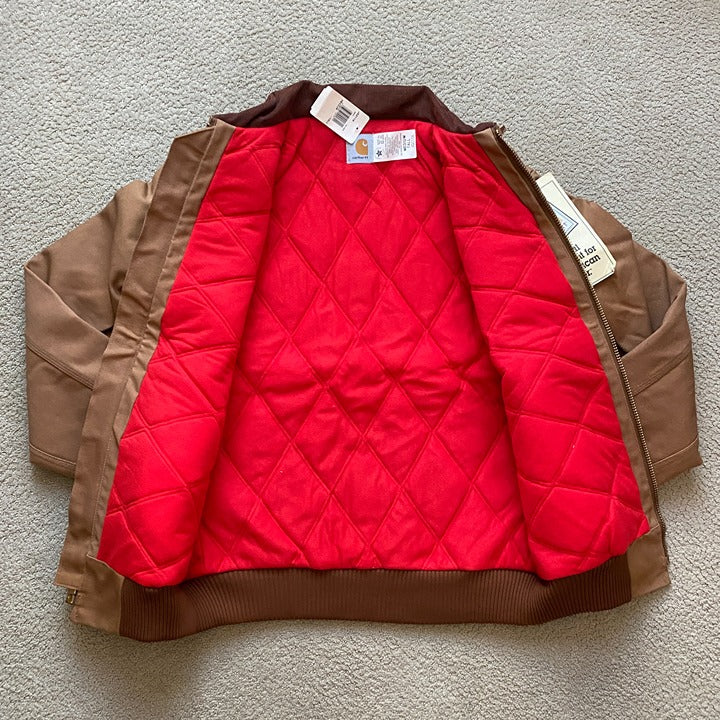 NWT Vintage Carhartt Santa Fe Jacket USA Duck JQ2116 JQ2106 J13 Medium Tall MT