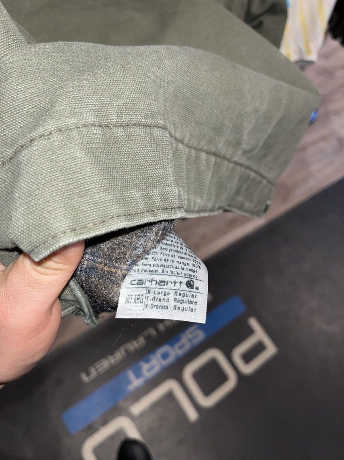 Vintage Carhartt Detroit Green XL