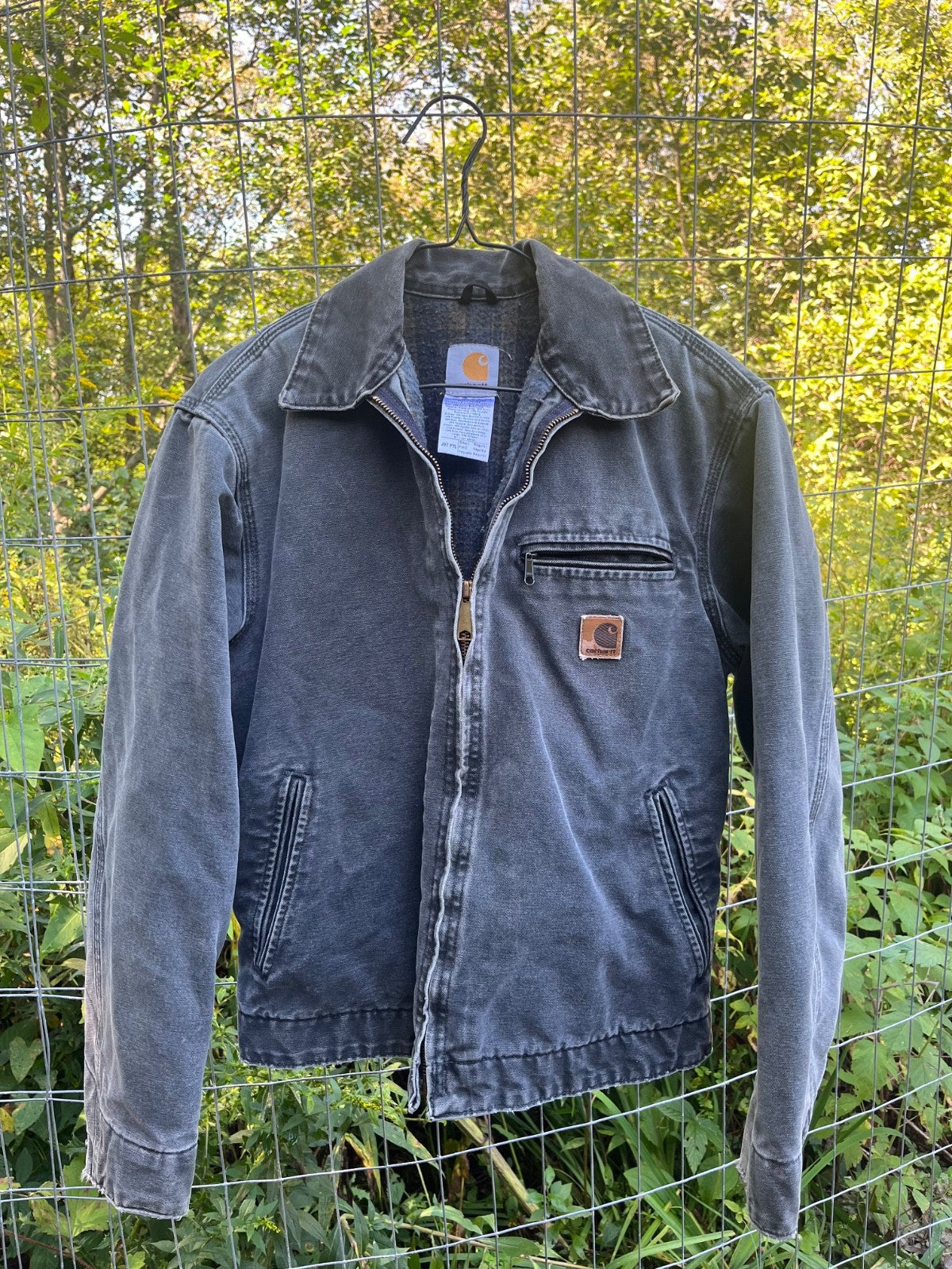 Vintage Carhartt J97 Small Grey Detroit Jacket
