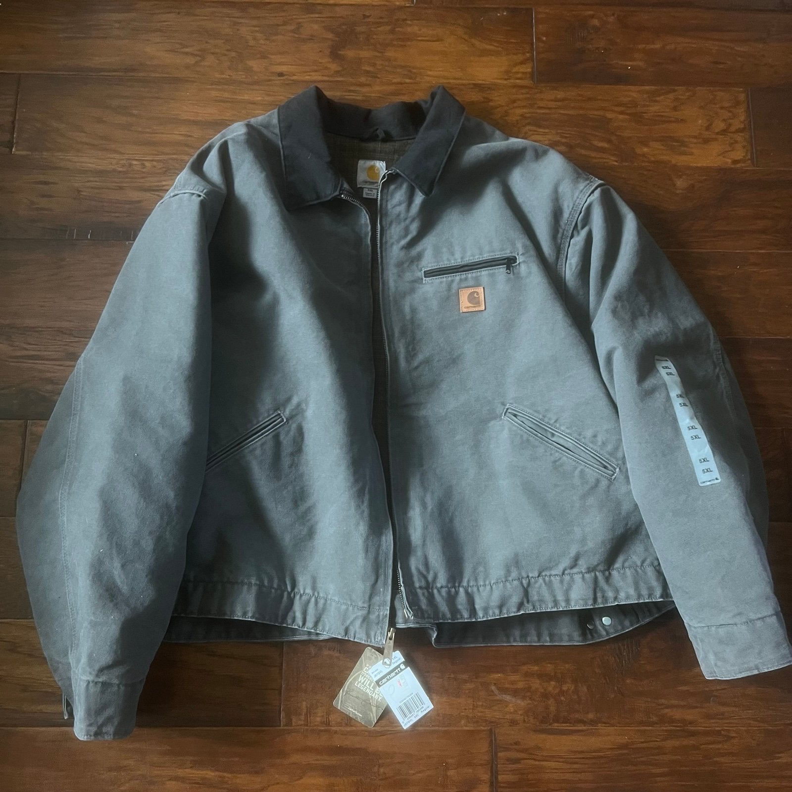 Rare J97 GVL NWT Carhartt Detroit Jacket Size 5XL