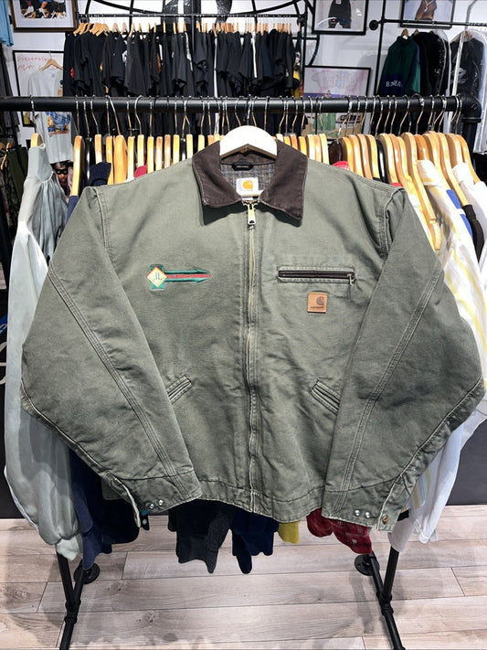 Vintage Carhartt Detroit Green XL