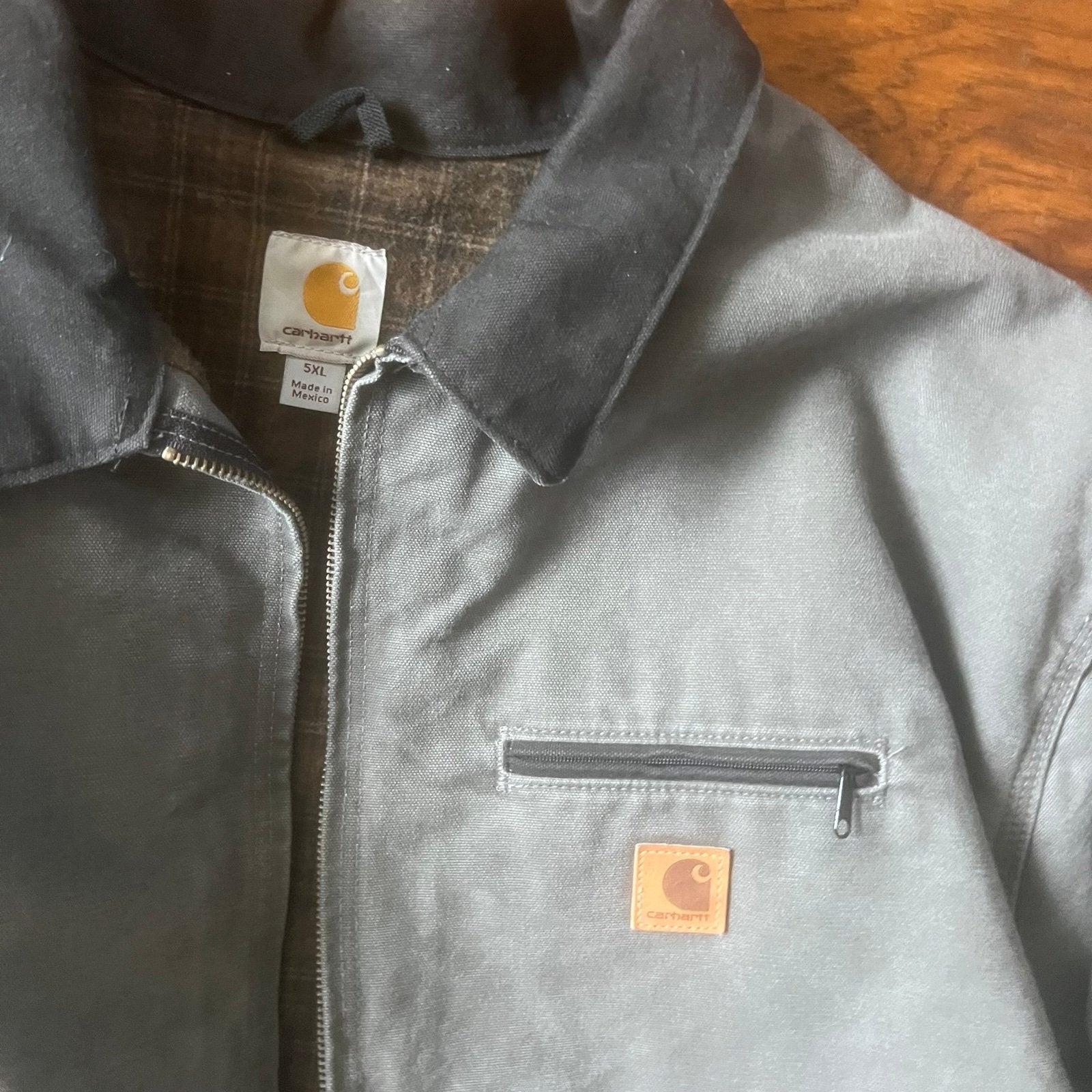 Rare J97 GVL NWT Carhartt Detroit Jacket Size 5XL