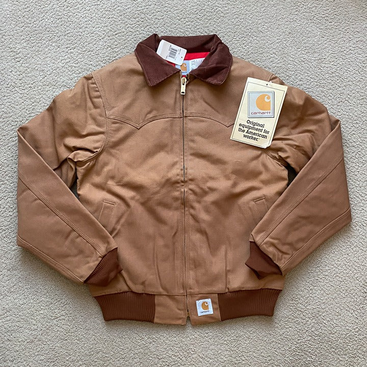 NWT Vintage Carhartt Santa Fe Jacket USA Duck JQ2116 JQ2106 J13 Medium Tall MT