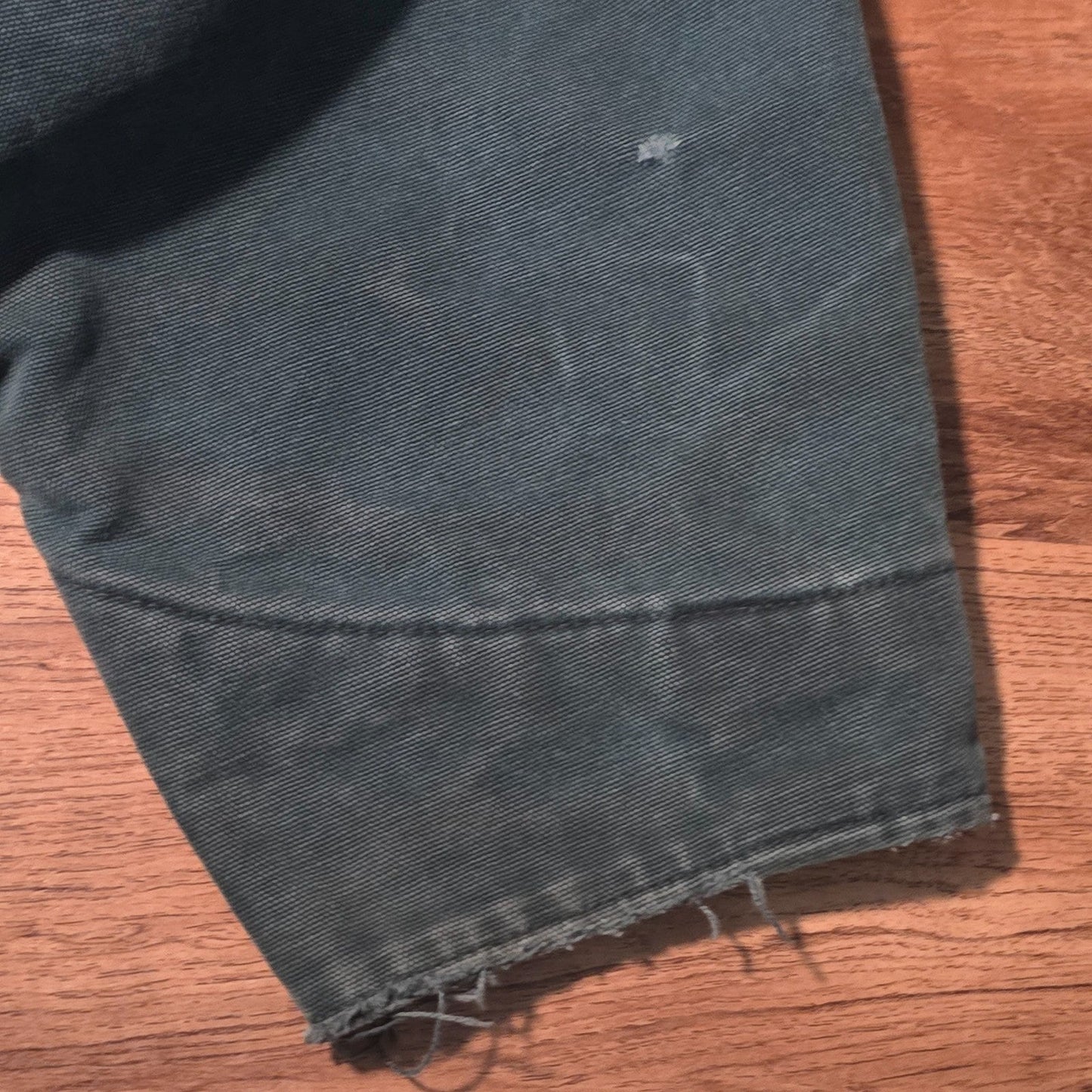 Vintage Carhartt Detroit Jacket J43 HTG Mens 2XL Green Plaid Lined Y2K