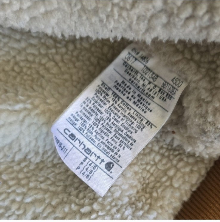 Carhartt Weathered Wildwood Jacket Size Small