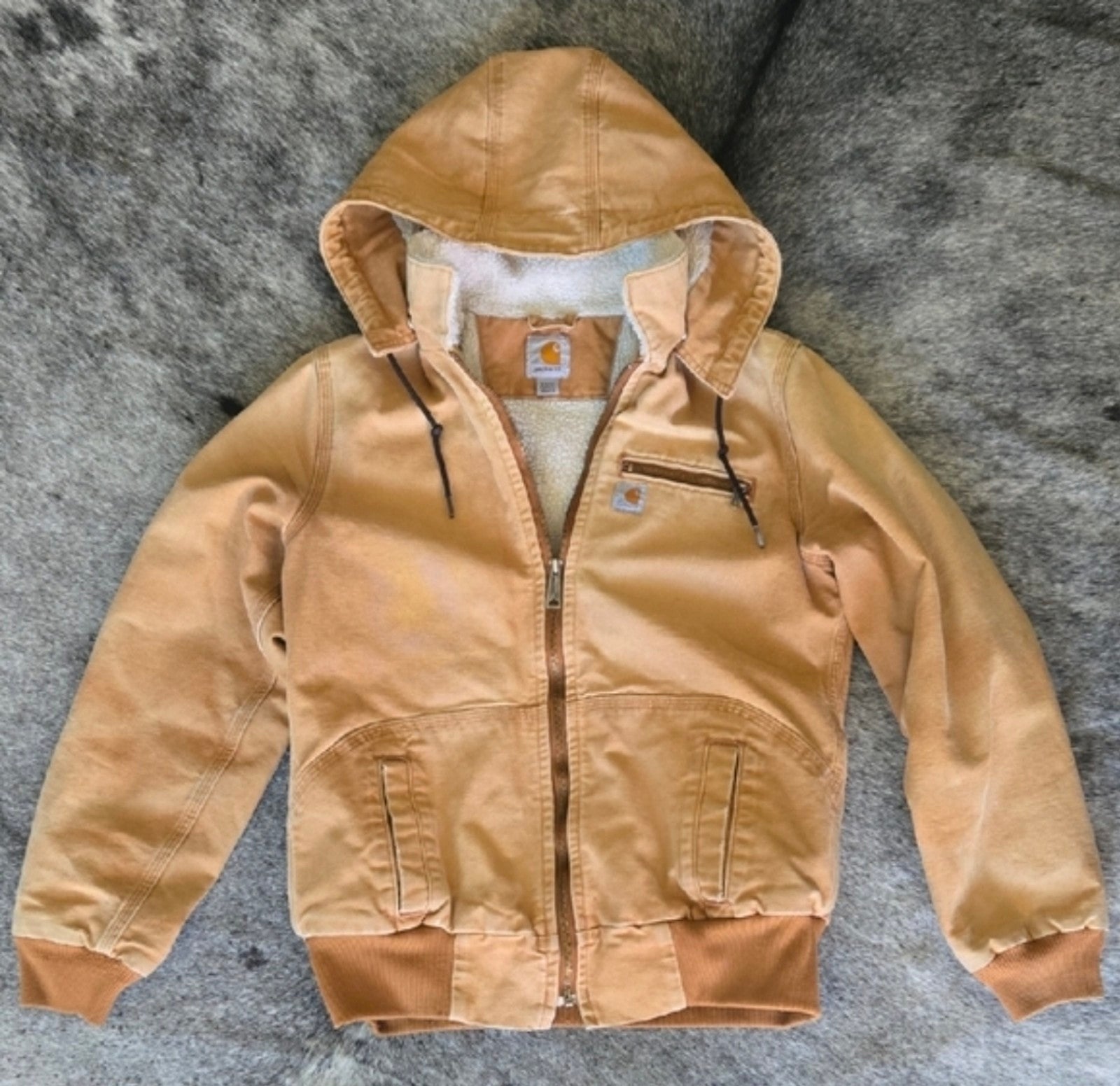 Carhartt Weathered Wildwood Jacket Size Small