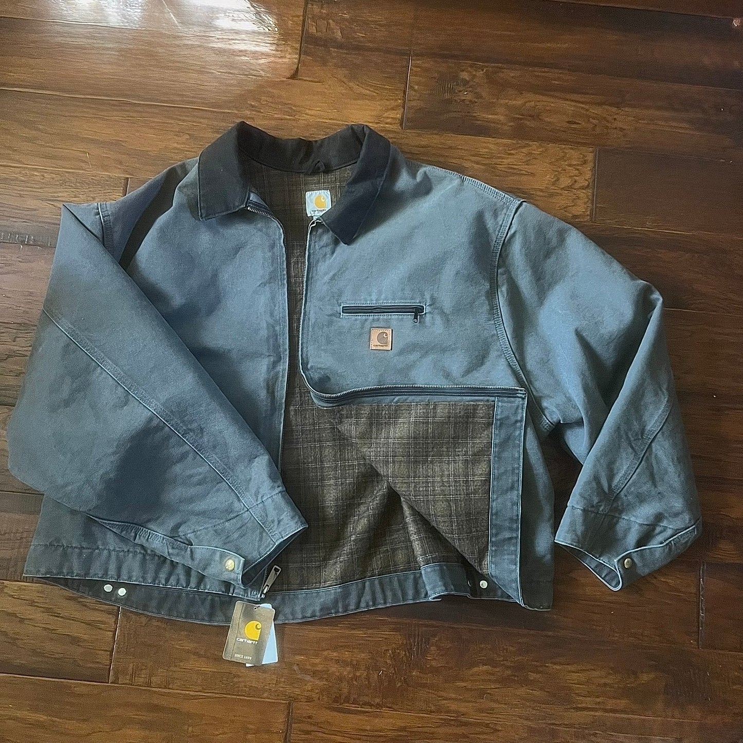Rare J97 GVL NWT Carhartt Detroit Jacket Size 5XL