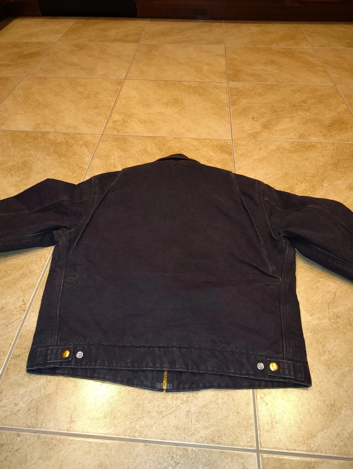 Vintage Carhartt J97-BLK Detroit Blanket Lined Jacket Size M Regular Y2K Detroit